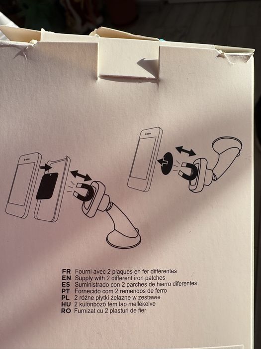 Suport magnetic auto pt telefon, Nou