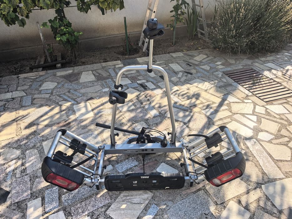 Suport Thule pentru doua biciclete EuroClassic 902 pentru carlig + cheie antifurt