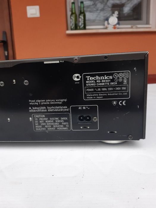 Casetofon Deck Technics RS BX 501