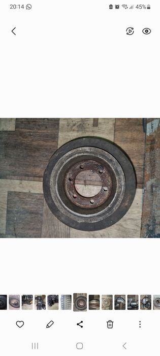 Шкив на УАЗ (стоял на ДВС 4218, 402)