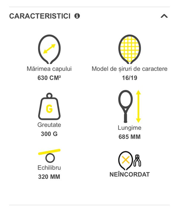 Racheta Head Radical Palm Tree,editie speciala,300g,cap 98