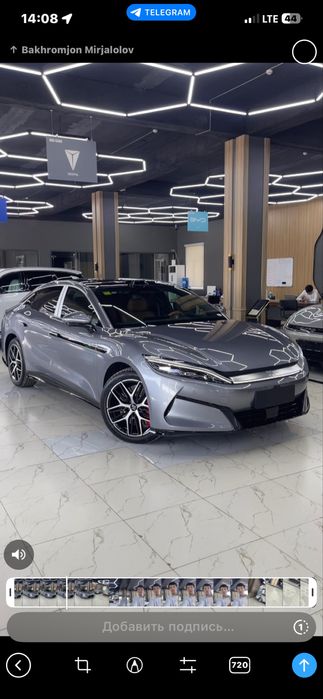 BYD han L full 601 km 2 motor yangi + Garantiya tayyori !