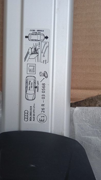 Bare tranversale audi Q5