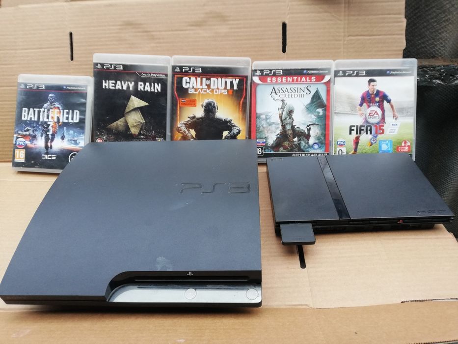 Продам приставки PlayStation 2-3
