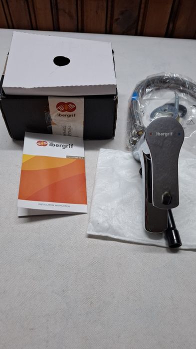 Ibergrif  смесител за баня,мивка,хромирана повърхност  против петна