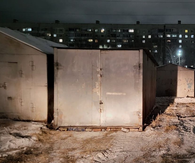 Гараж металлический