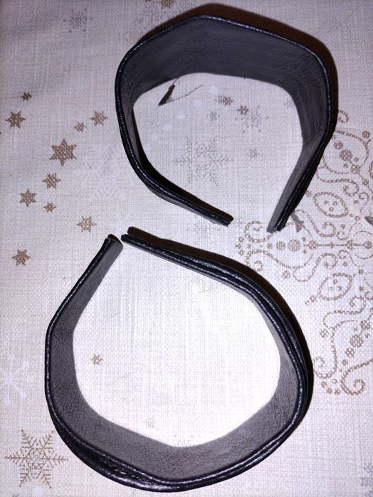 Дамски кожени гривни, ръчна изработка.