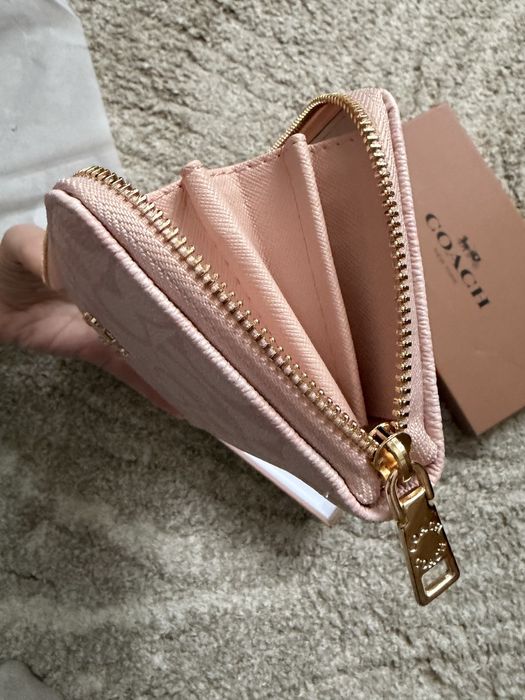 Portofel Coach Roz/ Nou in cutie