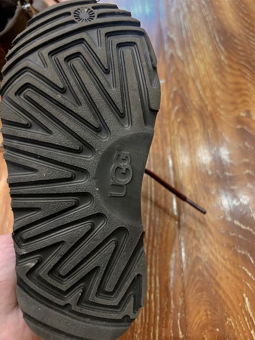 UGG  с мехом из кожы