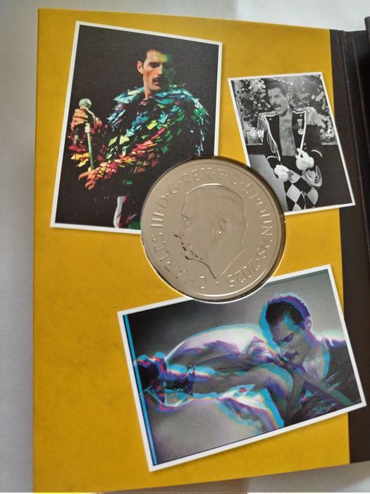 Калекционерска монета на Фреди Меркюри