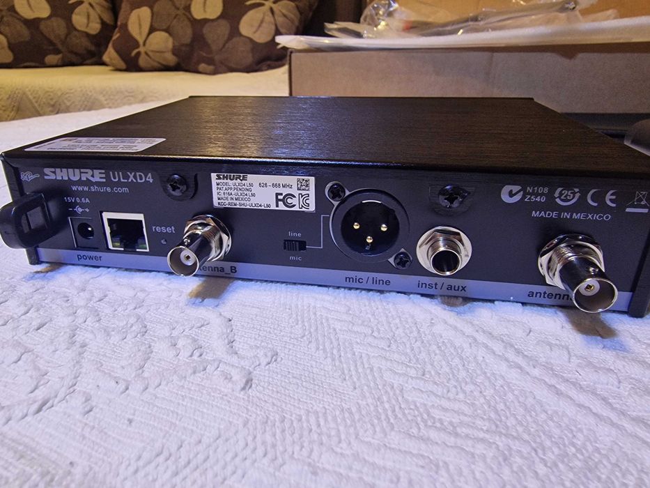 Безжичен микрофон SHURE ULXD24/B58 – нов