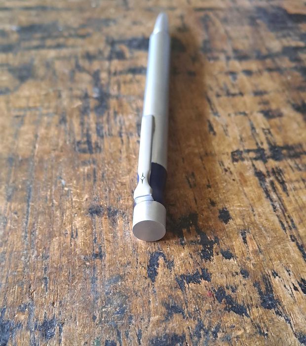 ролер Марксман Marksman rollerball pen метален, за писане с гумена част