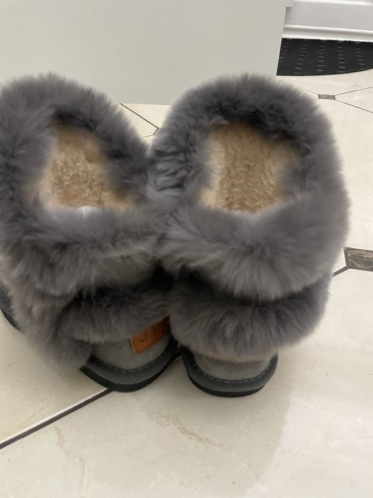 Угги детские, серые