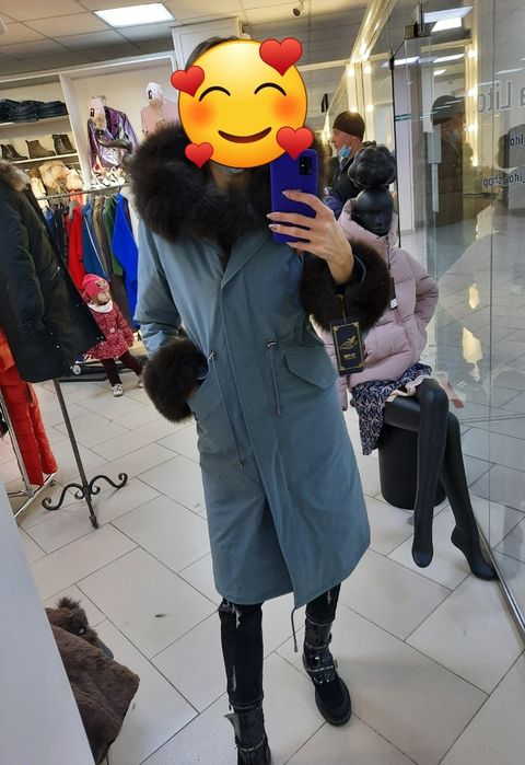 Женская зимняя парка