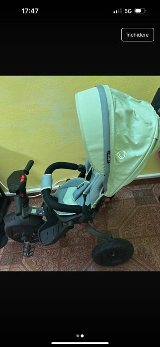 Tricicleta coccolle multifunctionala cu sezut reversibil
