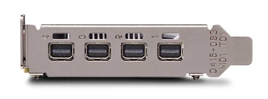 Видео карта GPU NVIDIA Quadro P600 2GB GDDR5 128bit + HDMI Адаптер