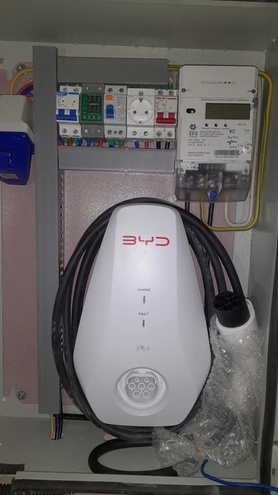 Установка электро зарядки 100$