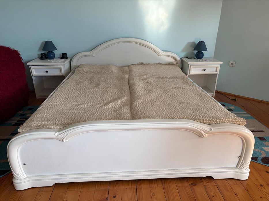 Set Mobilier dormitor alb, 5 piese