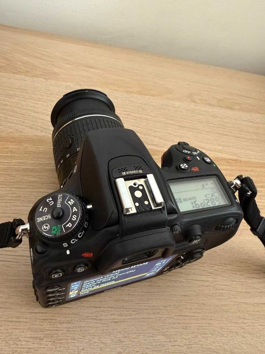 Nikon D7200 - 33K cadre - Obiectiv Nikkor AF-P DX 18-55mm - Cutie originala - Geanta