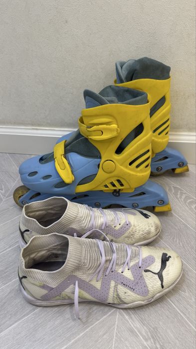 Детский ролик и бутсы