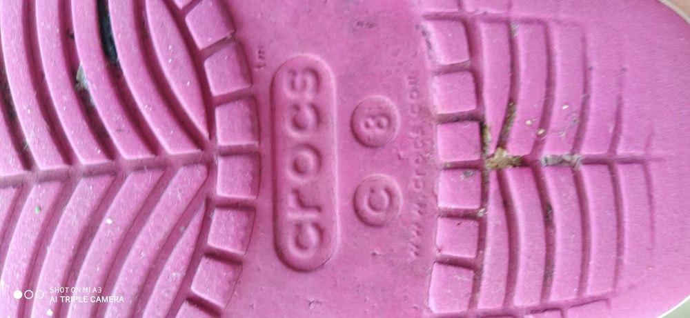 Сандалии Crocs для девочки р-р 8