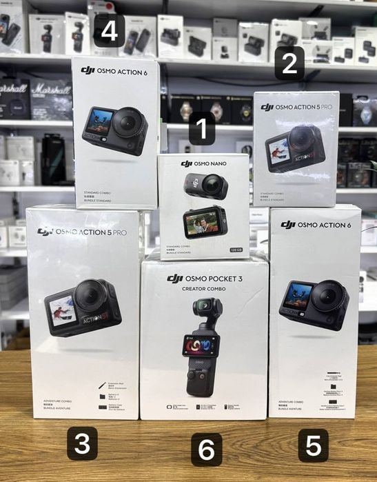 Osmo nano.Dji osmo action 5/5pro.Action 6/6pro.Osmo Pocket combo 3.