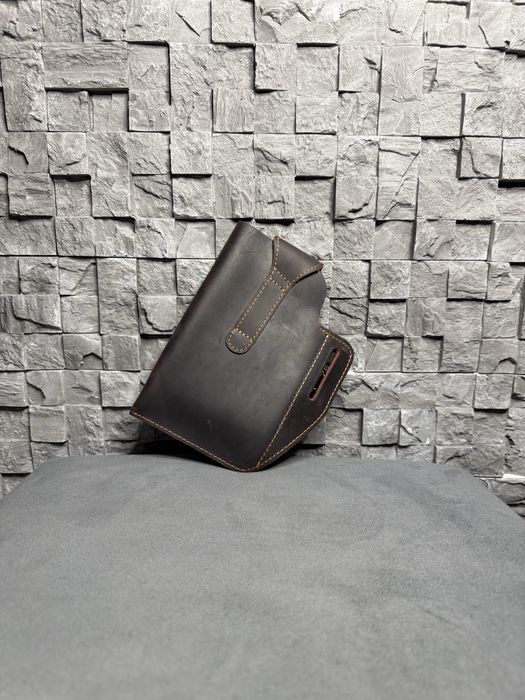 Продам кожаную сумку на ремень!