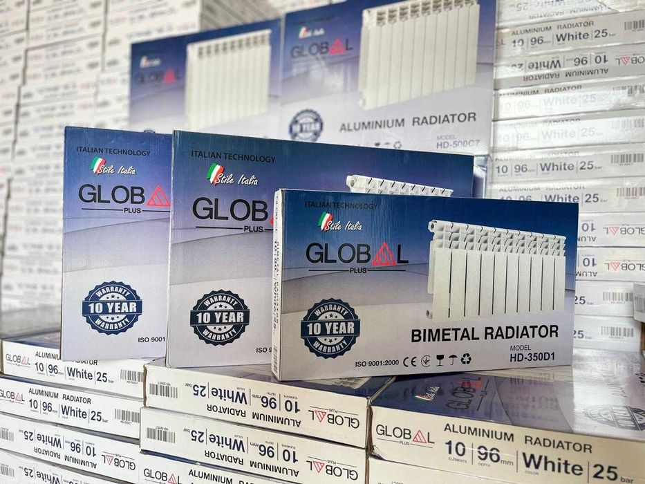 Радиаторы для отопления (Алюмин, Биометал)