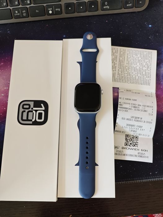 Aplle Watch Series 10 Silver AI Denim 46mmGPS