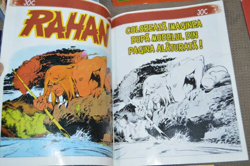 Colectie reviste RAHAN in limba romana - incompleta.