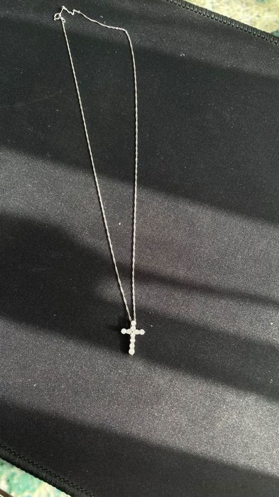 Lanț cu diamante naturale de 0,50ct