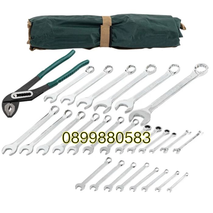 Звездогаечни Ключове Комбинирани от 6-36мм-Rock Force 27 части