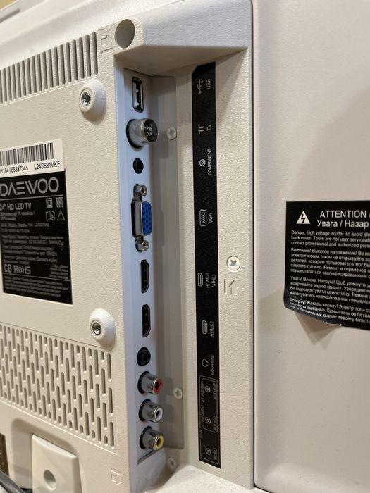 Продаю телевизор Daewoo L24S631VKE (24”)