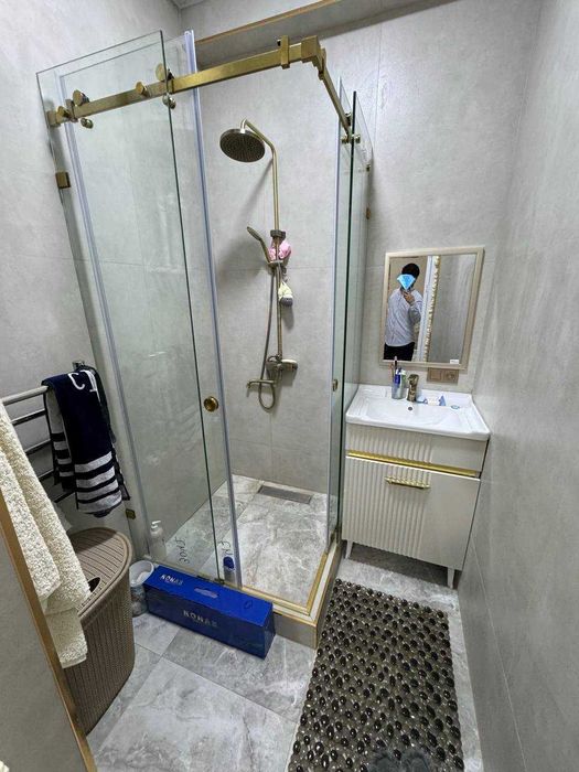 3-комнатная квартира с евроремонтом в ЖК Yakkasaroy City Mall, 76 м²