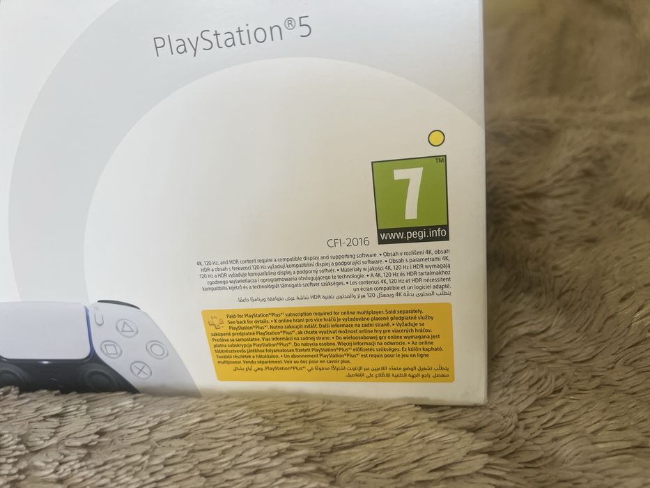 PlayStation 5 slim Disk edition 1tb Чисто нов! Запечатан!