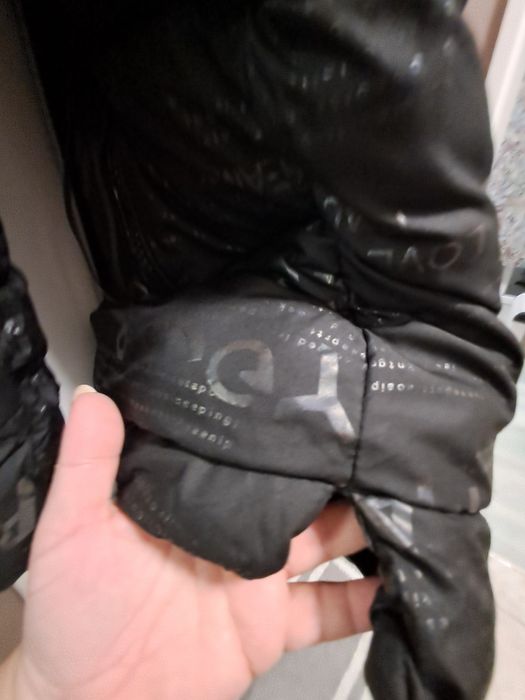 Красива шуба със лъскави мотиви