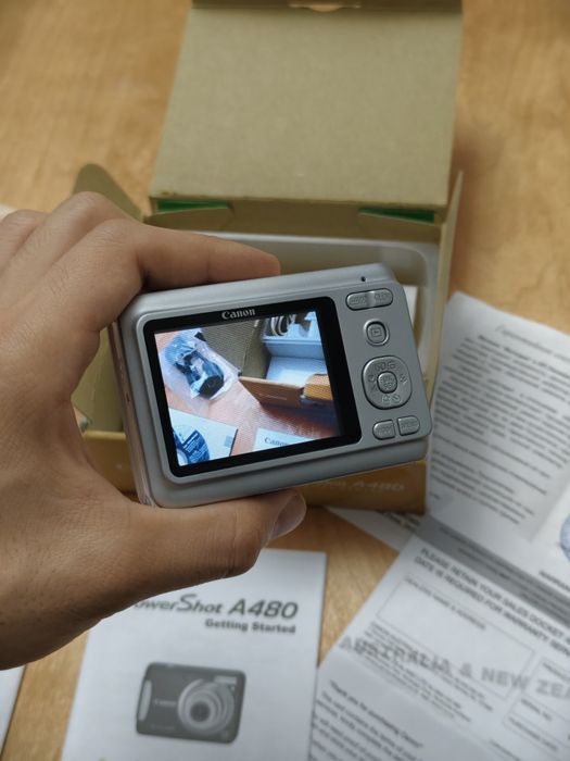 Canon PowerShot A480 мыльница