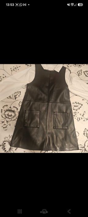 Uniforma ZARA Sarafan si camasa 8 ani