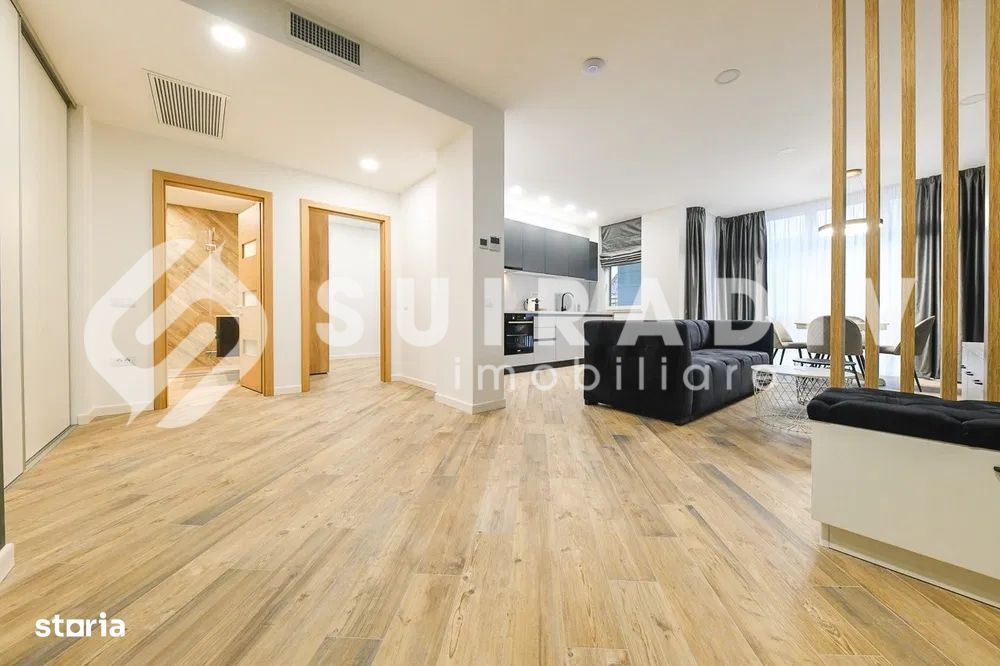 Apartament ultrafinisat cu 2 camere, in zona Centrala-la 10 min de UMF — fotografia 1