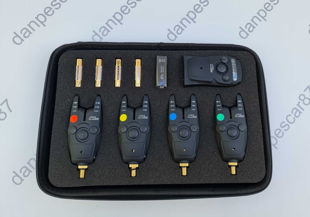 Set 4 Avertizori cu Statie FL si penar de transport model JY-62