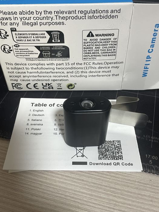 Wifi мини камера. 2.4Ghz.