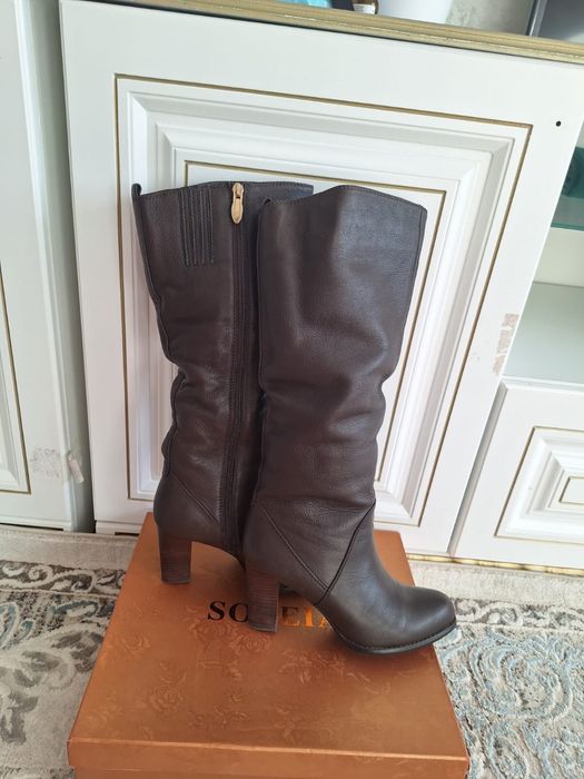 сапоги зимние натуральная кожа