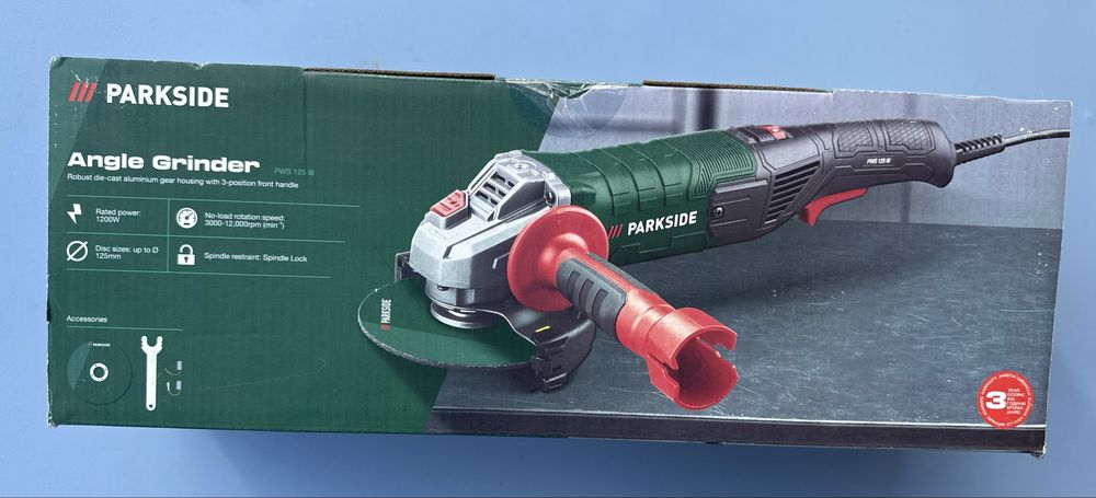 Polizor unghiular flex 125mm 1200w Parkside