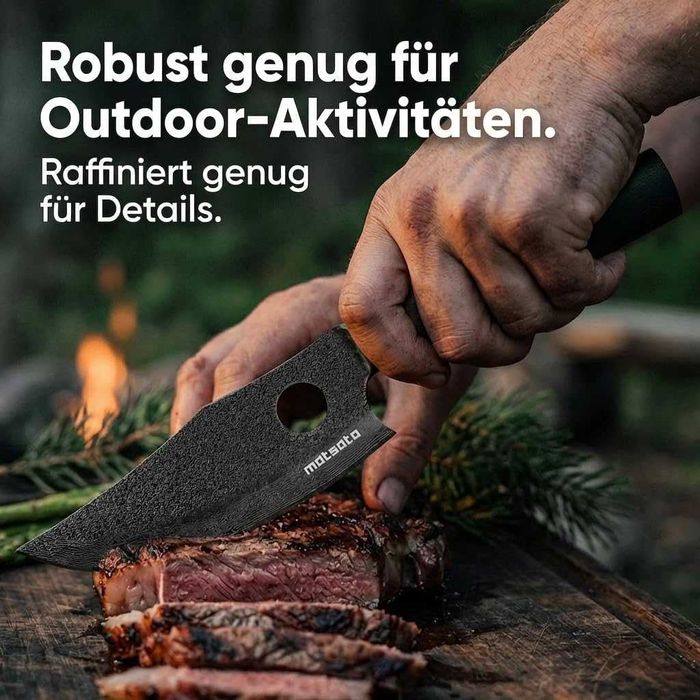 Японски нож 16 см Matsato + ПОДАРЪК 3 метални дъски | нов