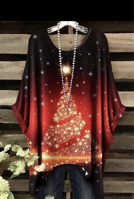 новогодняя туника размер 4XL