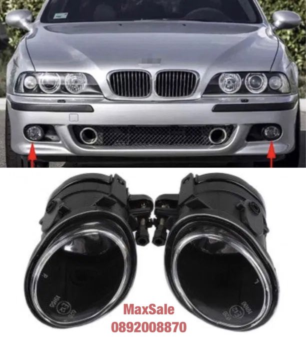 Халогени фарове лед LED BMW E39 E46 M3 M5 бмв е39 е46 м3 м5