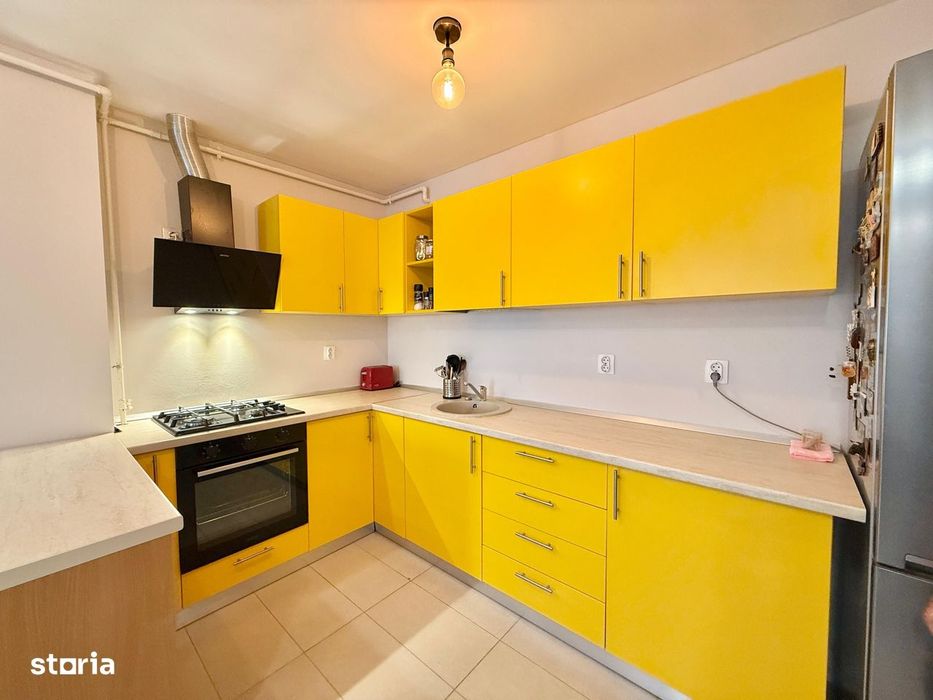 COSMOPOLIS - Apartament cu 2 camere tip studio, mobilat si utilat.