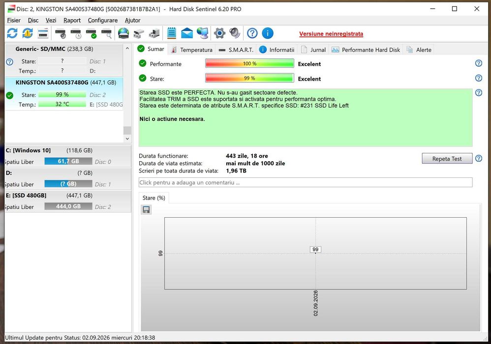 Kingston SSD 480GB