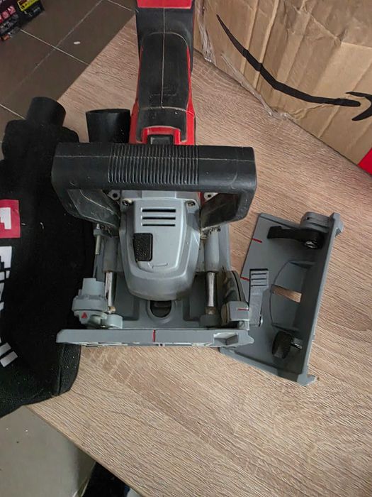 Masina de frezat fara cablu pentru dibluri din lemnbiscuitor Einhell TE-BJ 18 Li - Solo 6500 rpm adancime 20 mm fara acumulator si incarcat