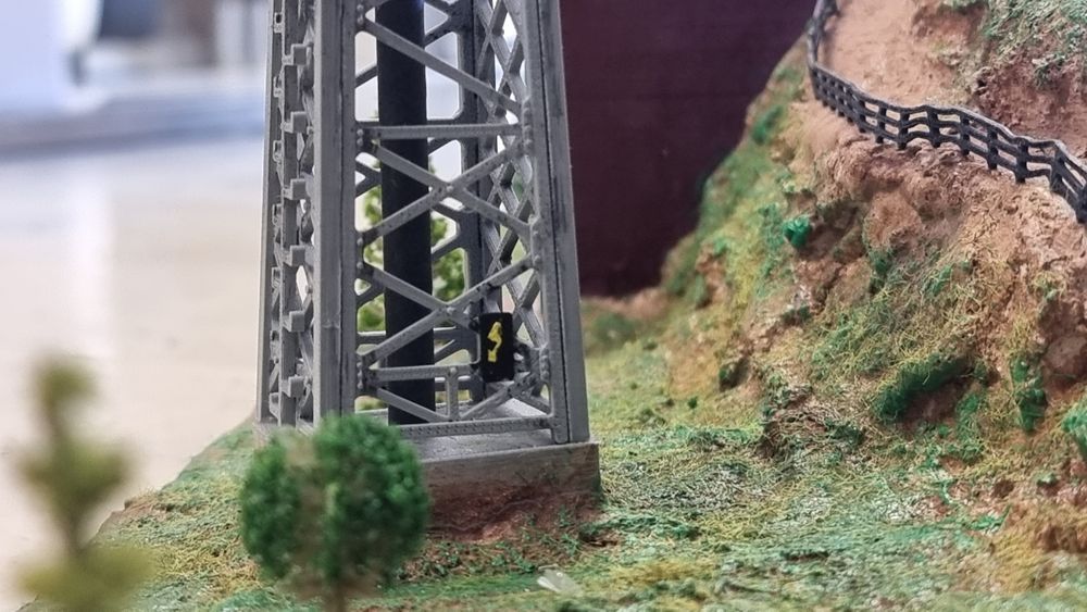 Ръчно изработен макет на стадиона Георги Аспарухов (Герена)